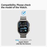 Spigen Apple Watch 44/45/46mm/Ultra 49mm Armbånd Modern Fit Titanium Natural Titanium