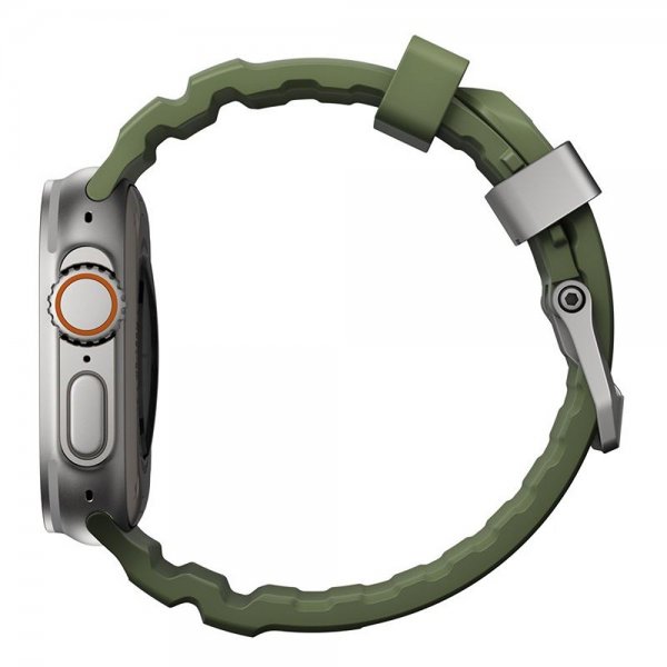 Nomad Apple Watch 44/45/46mm/Ultra 49mm Armbånd Rocky Point Natural Forest