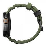Nomad Apple Watch 44/45/46mm/Ultra 49mm Armbånd Rocky Point Svart Forest