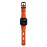 Nomad Apple Watch 44/45/46mm/Ultra 49mm Armbånd Rocky Point Svart Magma