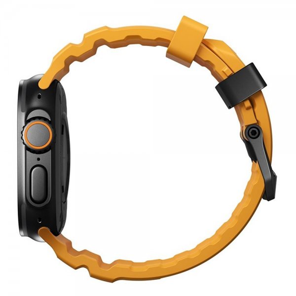Nomad Apple Watch 44/45/46mm/Ultra 49mm Armbånd Rocky Point Svart Sol
