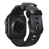 Nomad Apple Watch 44/45/46mm/Ultra 49mm Armbånd Rocky Point Svart Storm
