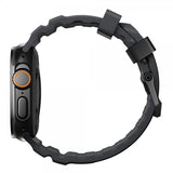 Nomad Apple Watch 44/45/46mm/Ultra 49mm Armbånd Rocky Point Svart Storm