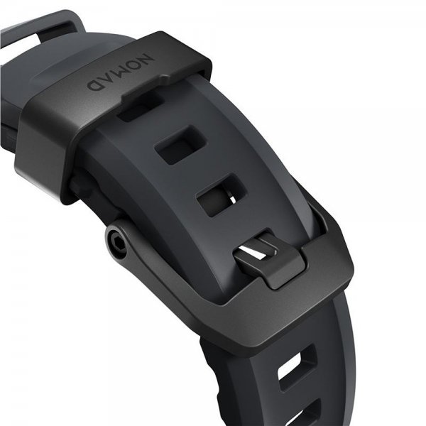 Nomad Apple Watch 44/45/46mm/Ultra 49mm Armbånd Rocky Point Svart Storm