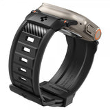 Spigen Apple Watch 44/45/46mm/Ultra 49mm Armbånd Rugged Ultra Matte Black