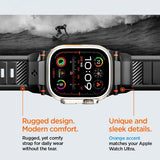Spigen Apple Watch 44/45/46mm/Ultra 49mm Armbånd Rugged Ultra Matte Black