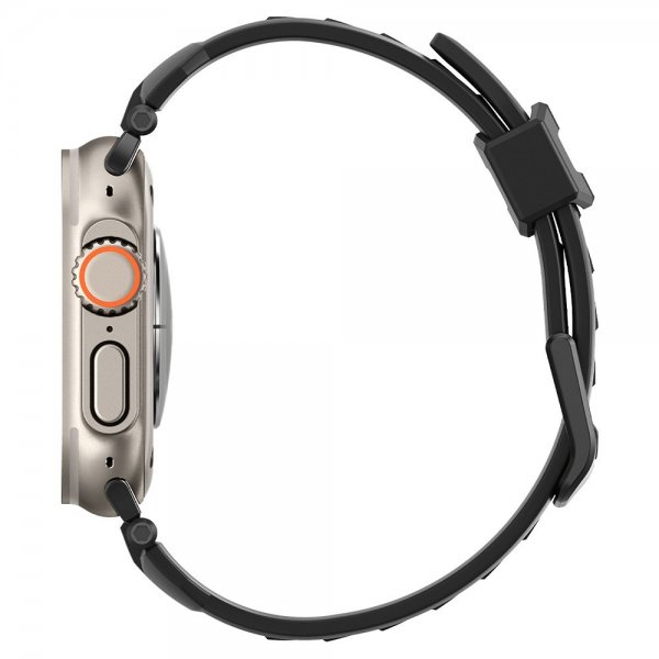 Spigen Apple Watch 44/45/46mm/Ultra 49mm Armbånd Rugged Ultra Matte Black