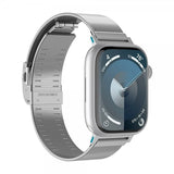 Spigen Apple Watch 44/45/46mm/Ultra 49mm Armbånd Sleek Link Sølv