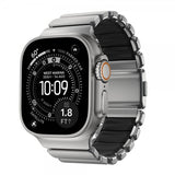 Nomad Apple Watch 44/45/46mm/Ultra 49mm Armbånd Stratos Band Natural Svart