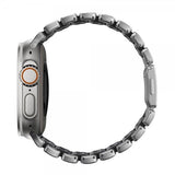 Nomad Apple Watch 44/45/46mm/Ultra 49mm Armbånd Stratos Band Natural Svart