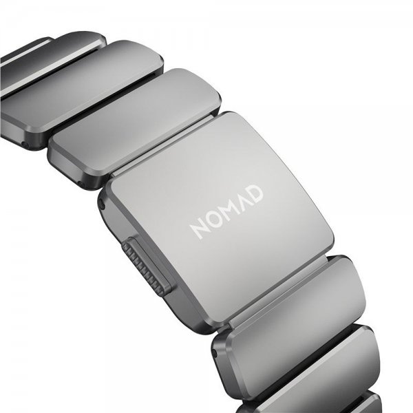 Nomad Apple Watch 44/45/46mm/Ultra 49mm Armbånd Stratos Band Natural Svart
