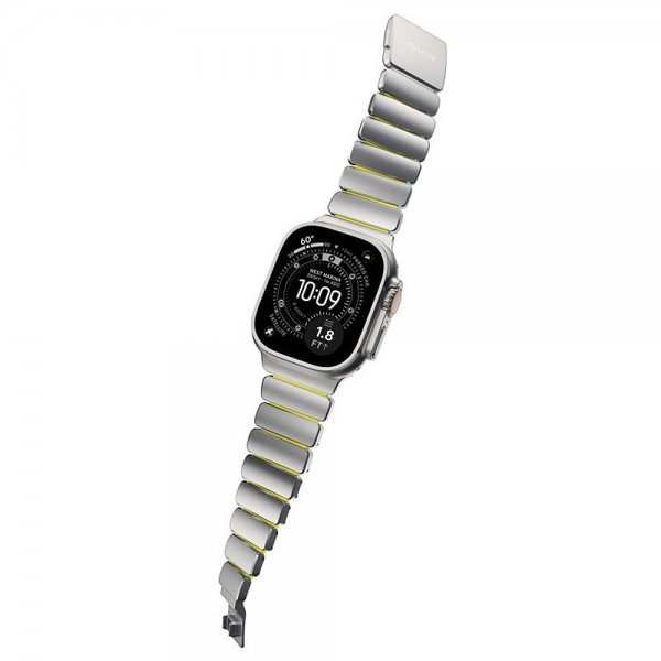 Nomad Apple Watch 44/45/46mm/Ultra 49mm Armbånd Stratos Band Natural Volt