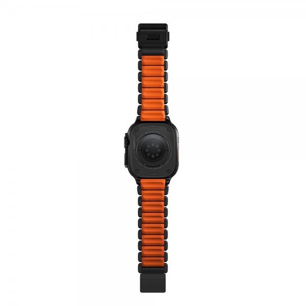 Nomad Apple Watch 44/45/46mm/Ultra 49mm Armbånd Stratos Band Svart