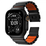 Nomad Apple Watch 44/45/46mm/Ultra 49mm Armbånd Stratos Band Svart
