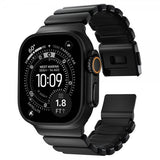Nomad Apple Watch 44/45/46mm/Ultra 49mm Armbånd Stratos Band Svart Ultra Orange