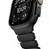 Nomad Apple Watch 44/45/46mm/Ultra 49mm Armbånd Stratos Band Svart Ultra Orange