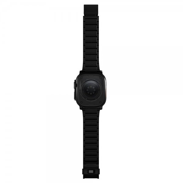 Nomad Apple Watch 44/45/46mm/Ultra 49mm Armbånd Titanium Band Svart