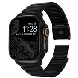 Nomad Apple Watch 44/45/46mm/Ultra 49mm Armbånd Titanium Band Svart