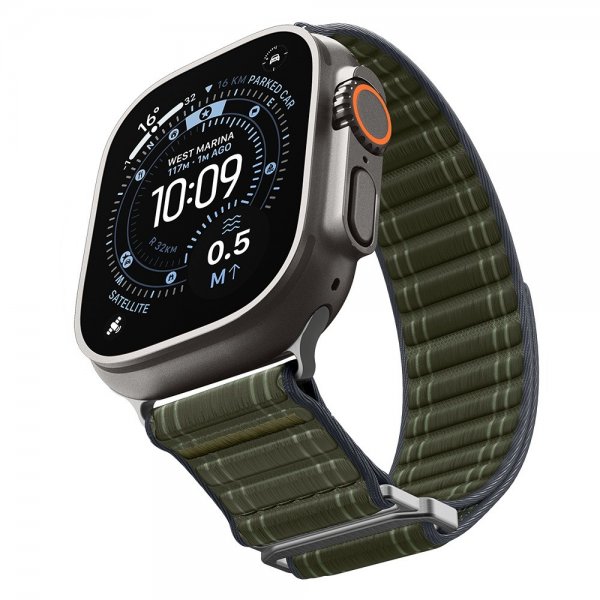 Spigen Apple Watch 44/45/46mm/Ultra 49mm Armbånd WBF0 Grønn