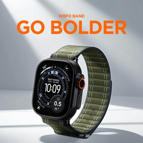 Spigen Apple Watch 44/45/46mm/Ultra 49mm Armbånd WBF0 Grønn