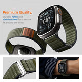 Spigen Apple Watch 44/45/46mm/Ultra 49mm Armbånd WBF0 Grønn