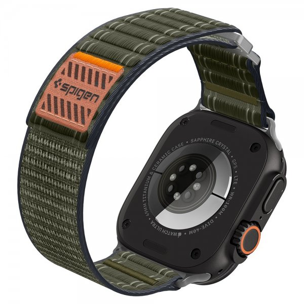 Spigen Apple Watch 44/45/46mm/Ultra 49mm Armbånd WBF0 Grønn