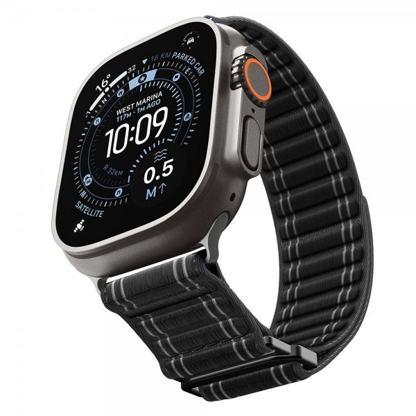 Spigen Apple Watch 44/45/46mm/Ultra 49mm Armbånd WBF0 Svart