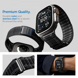 Spigen Apple Watch 44/45/46mm/Ultra 49mm Armbånd WBF0 Svart