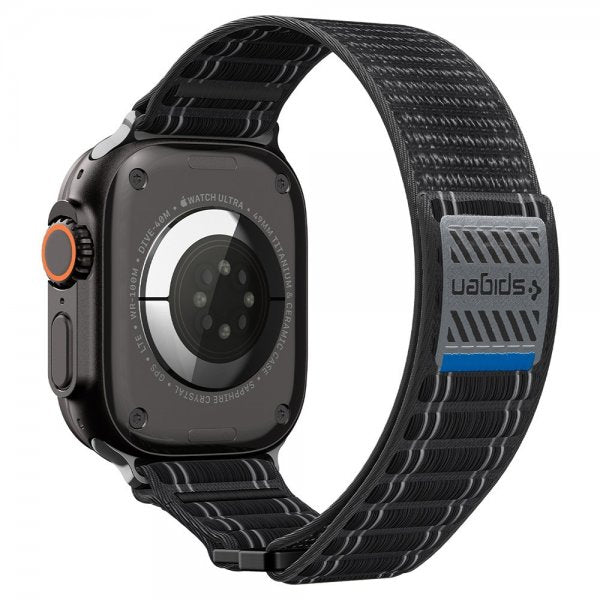 Spigen Apple Watch 44/45/46mm/Ultra 49mm Armbånd WBF0 Svart