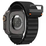 Spigen Apple Watch 44/45/46mm/Ultra 49mm Armbånd WBF1 Svart
