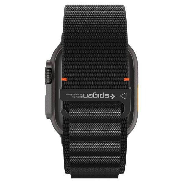 Spigen Apple Watch 44/45/46mm/Ultra 49mm Armbånd WBF1 Svart