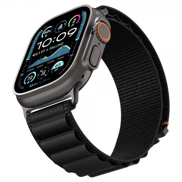 Spigen Apple Watch 44/45/46mm/Ultra 49mm Armbånd WBF1 Svart