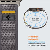 Spigen Apple Watch 44/45/46mm/Watch Ultra 49mm Armbånd Athlex Air Active Gray