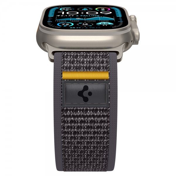 Spigen Apple Watch 44/45/46mm/Watch Ultra 49mm Armbånd Athlex Air Active Gray