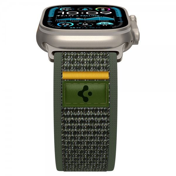 Spigen Apple Watch 44/45/46mm/Watch Ultra 49mm Armbånd Athlex Air Active Gray