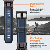 Spigen Apple Watch 44/45/46mm/Watch Ultra 49mm Armbånd DuraPro Armor Navy Blue