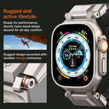 Spigen Apple Watch 44/45/46mm/Watch Ultra 49mm Armbånd DuraPro Armor Svart
