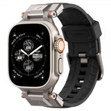 Spigen Apple Watch 44/45/46mm/Watch Ultra 49mm Armbånd DuraPro Armor Svart