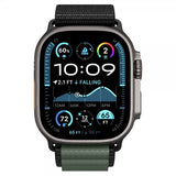Spigen Apple Watch 44/45/46mm/Watch Ultra 49mm Armbånd WBF1 Svart Grønn
