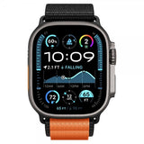 Spigen Apple Watch 44/45/46mm/Watch Ultra 49mm Armbånd WBF1 Svart Oransje