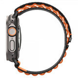 Spigen Apple Watch 44/45/46mm/Watch Ultra 49mm Armbånd WBF1 Svart Oransje