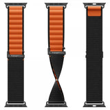 Spigen Apple Watch 44/45/46mm/Watch Ultra 49mm Armbånd WBF1 Svart Oransje