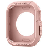 Spigen Apple Watch 44/45mm Deksel Rugged Armor Rosegull