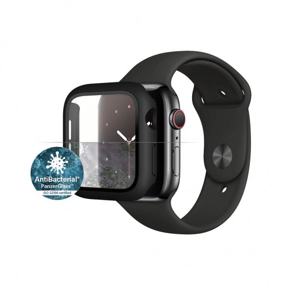 PanzerGlass Apple Watch 44mm (Series 4/5/6/SE) Full Body Protection Svart