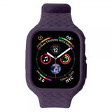 Apple Watch 45mm Armbånd Vevtekstur Lilla