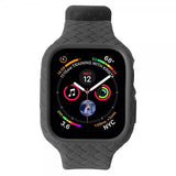 Apple Watch 45mm Armbånd Vevtekstur Svart
