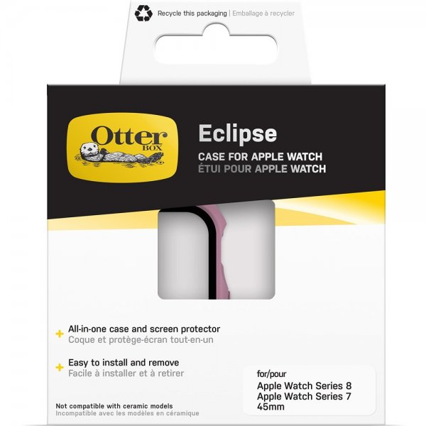 Otterbox Apple Watch 45mm Deksel med Skjermbeskytter Eclipse Mulberry Muse