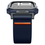 Spigen Apple Watch 46mm (Series 10/11) Armbånd og Deksel Lite Fit Pro Navy Blue
