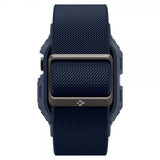 Spigen Apple Watch 46mm (Series 10/11) Armbånd og Deksel Lite Fit Pro Navy Blue