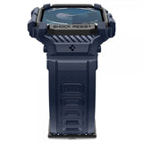 Spigen Apple Watch 46mm (Series 10/11) Armbånd og Deksel Rugged Armor Pro Navy Blue